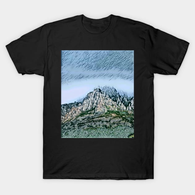 Rocky Hills T-Shirt by evokearo